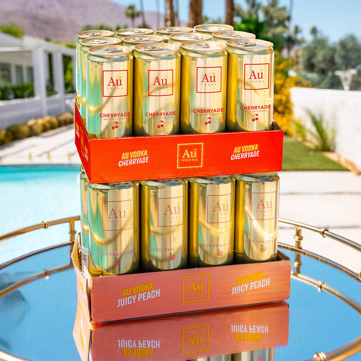 Au Vodka Pre Mixed Cans - 24 Pack