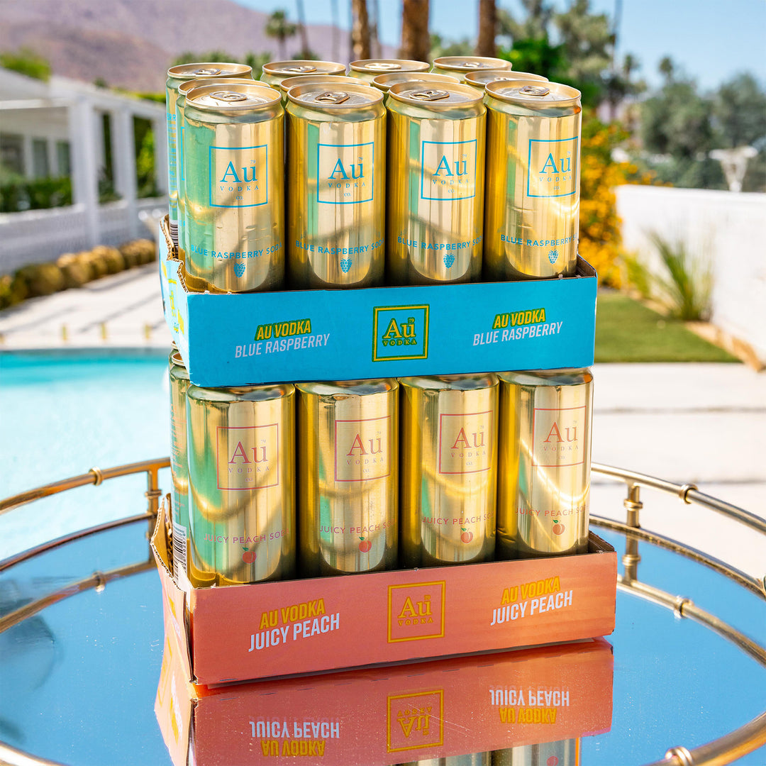Au Vodka Pre Mixed Cans - 24 Pack