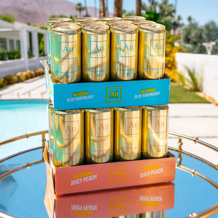 Au Vodka Pre Mixed Cans - 24 Pack