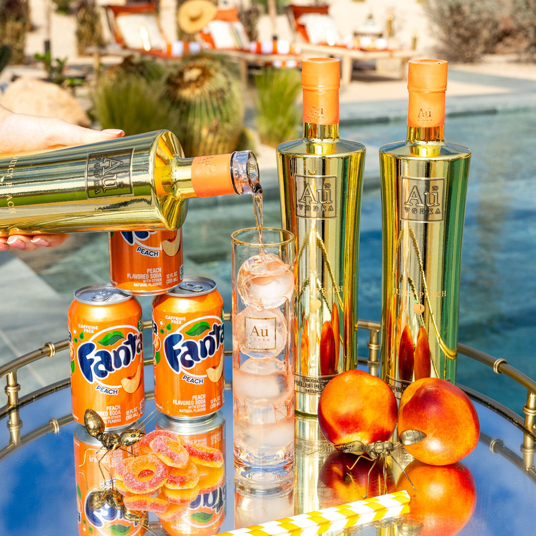 Au Vodka Juicy Peach 70cl