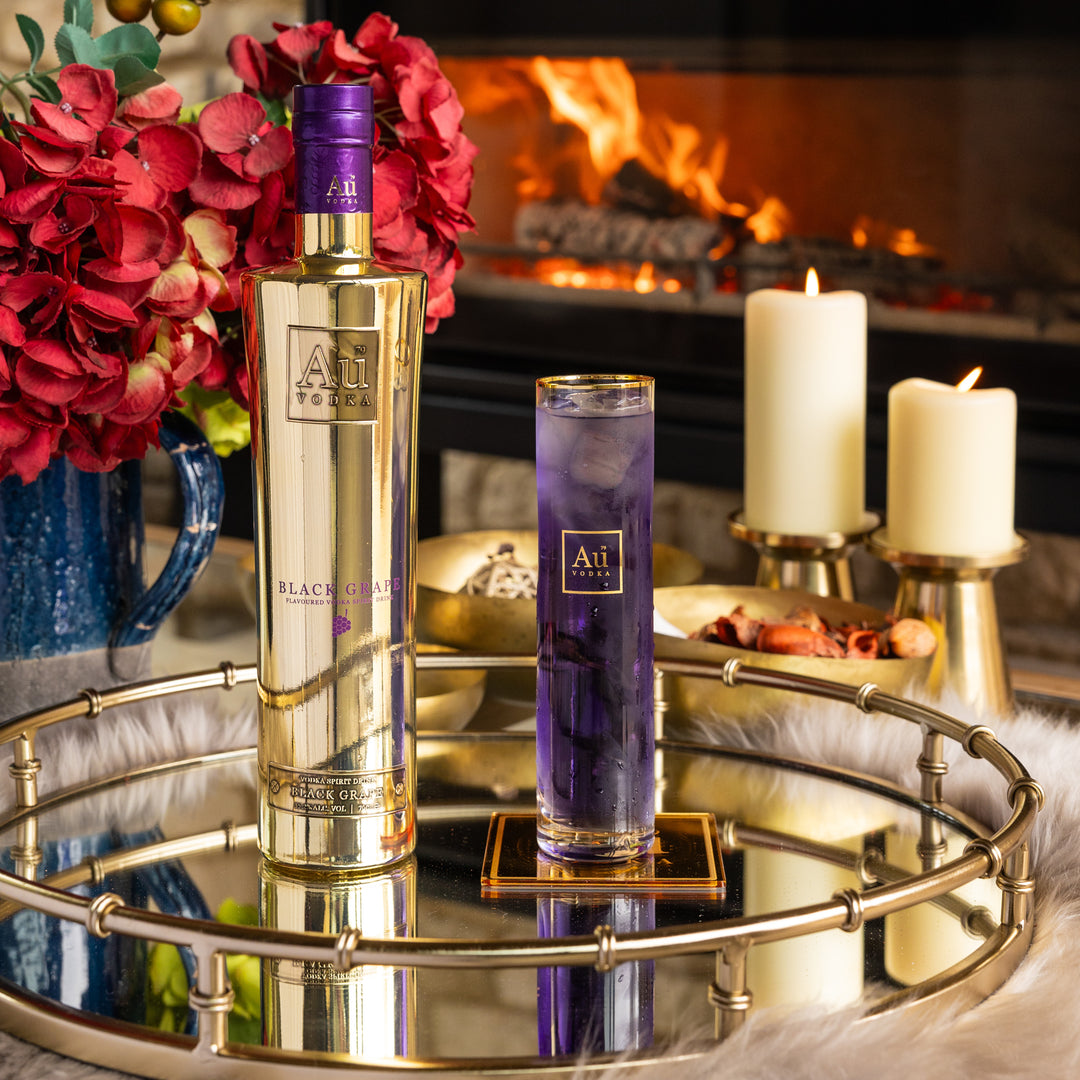 Au Vodka Any 70cl & Highrise Glass