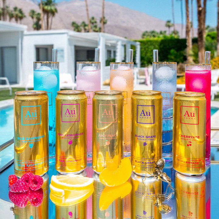 Au Vodka Full Pre Mixed Can Collection - 60 Pack
