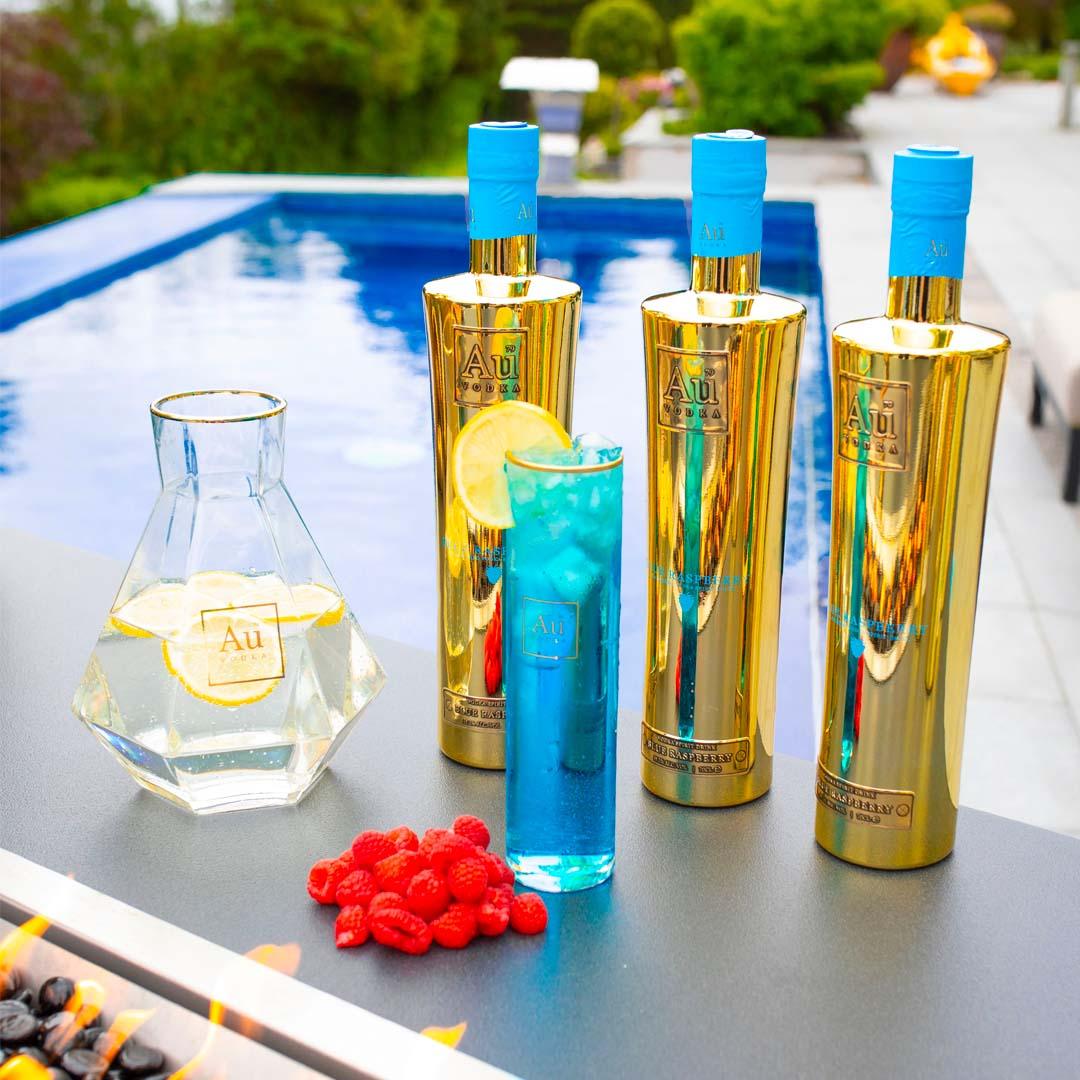 Au Highrise Glass - Au Vodka