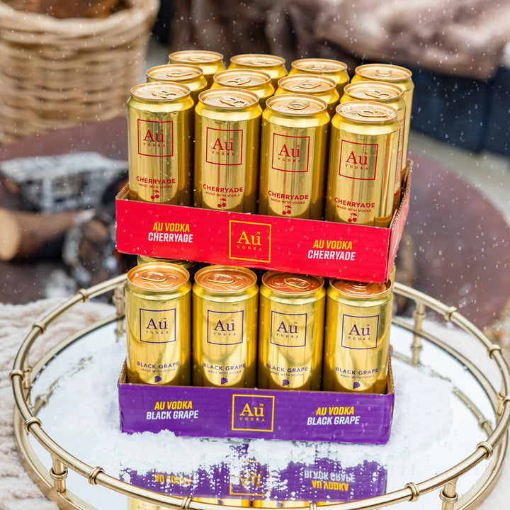 Au Vodka Pre Mixed Cans - 24 Pack